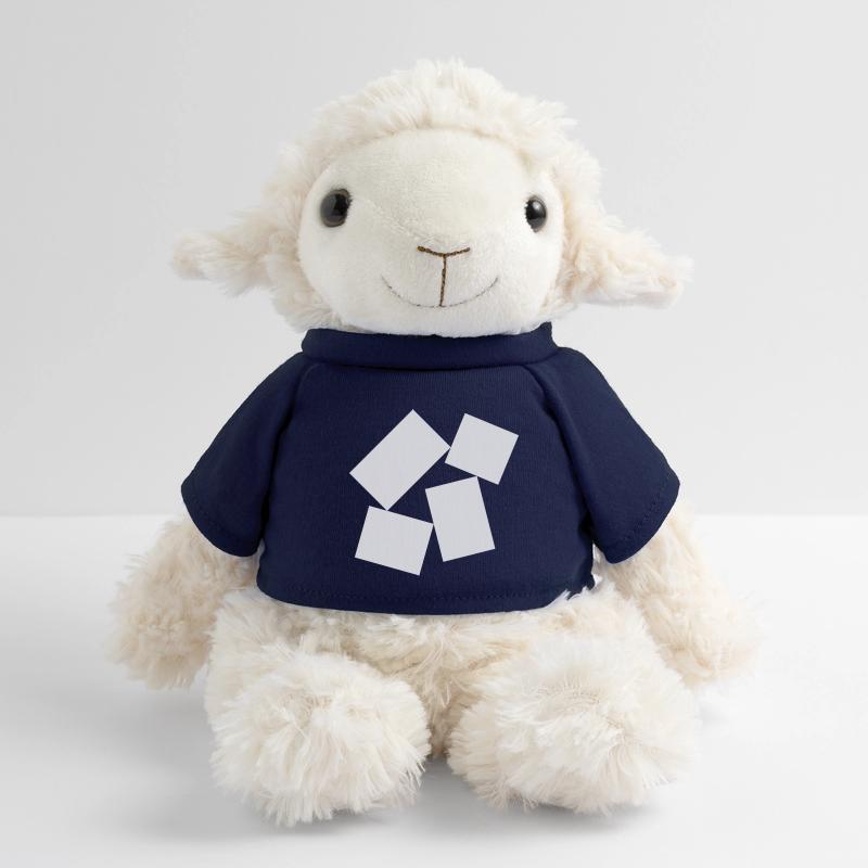 bold squares composition MiniFeet® Sheep Annika