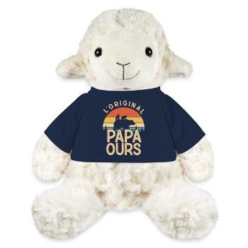 Original Papa Ours Pour Fete Des Peres - MiniFeet® Schaf Annika - French Navy - Vorne