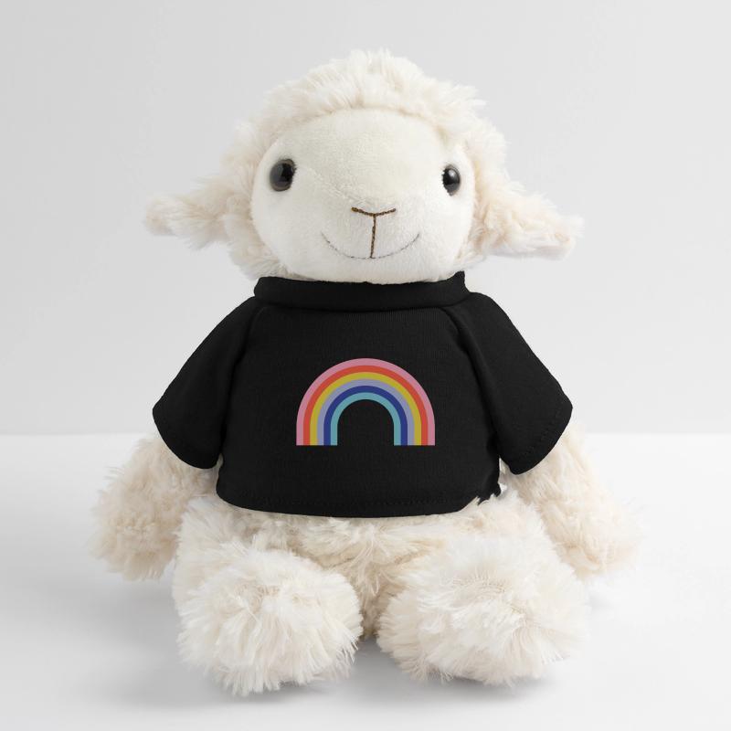 Arc-en-ciel Mouton en peluche Annika MiniFeet®