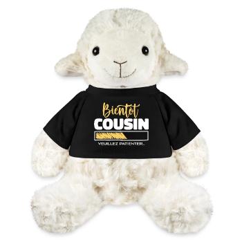 bientôt cousin veuillez patienter - Mouton en peluche Annika MiniFeet® - noir - Devant
