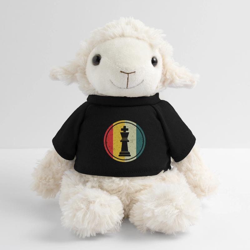 Chess Chess Player Pièce d'échecs King Chess Mouton en peluche Annika MiniFeet®