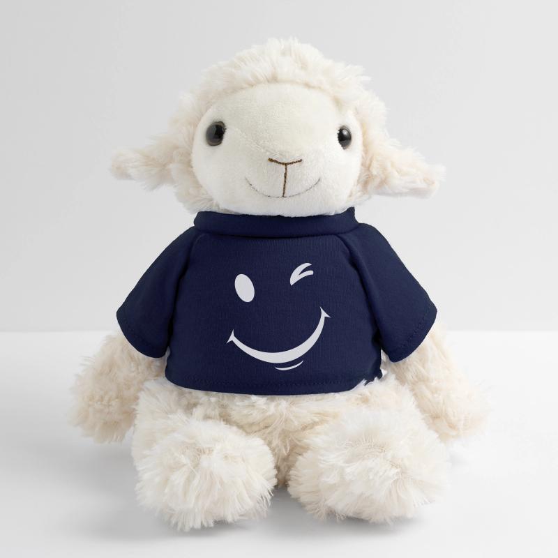 Expression de clin d’œil blanc Mouton en peluche Annika MiniFeet®