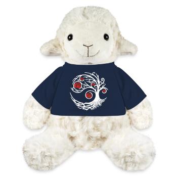 Strange white rose - MiniFeet® Sheep Annika - french navy - Front