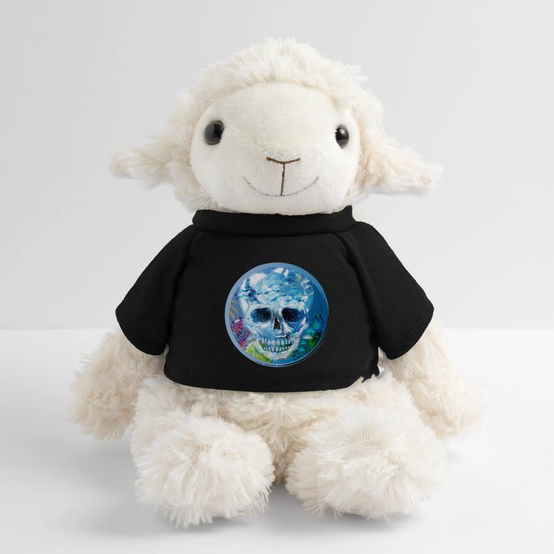 extravagant coloured skull under water MiniFeet® Sheep Annika