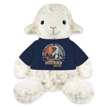 Décembre 1970 Jubilé 1970 Légendes Décembre - Mouton en peluche Annika MiniFeet® - bleu marine - Devant