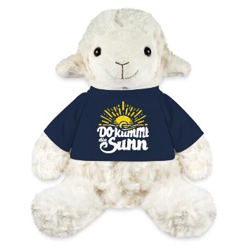 do kummt die Sunn - Dialekt Österreich Bayern - MiniFeet® Schaf Annika - French Navy - Vorne