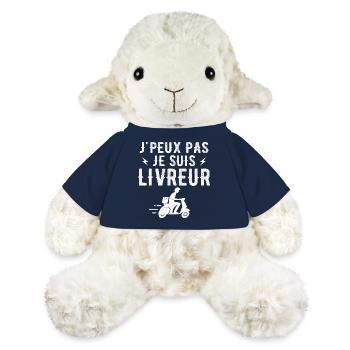 Ich kann nicht, ich bin ein Zusteller - MiniFeet® Schaf Annika - French Navy - Vorne