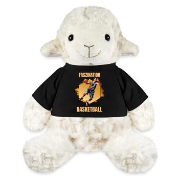 Faszination Basketball - MiniFeet® Schaf Annika - Schwarz - Vorne