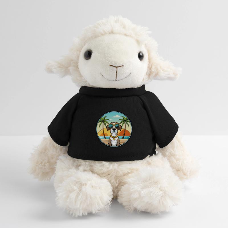 Gascogne Pointer Chien Race Dessin Animé Plage Mouton en peluche Annika MiniFeet®