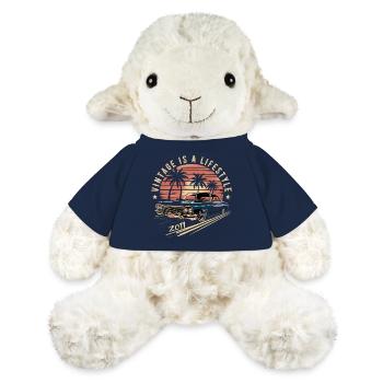 Vintage 2011 Retro Oldtimer Legendär seit 2011 - MiniFeet® Schaf Annika - French Navy - Vorne
