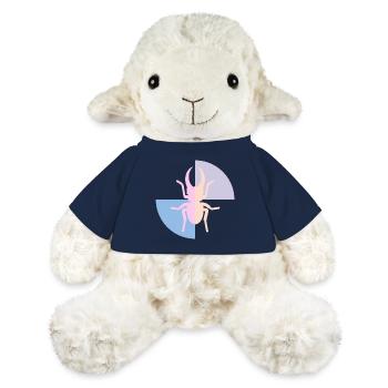 Duo Pastel Yellow Pink - MiniFeet® Sheep Annika - french navy - Front