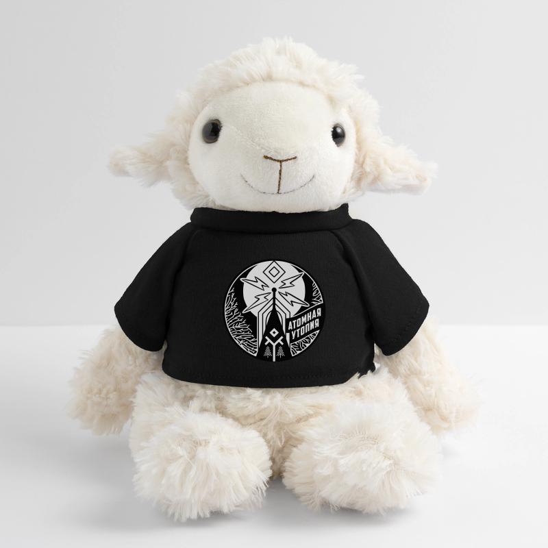Atomic Utopia - Slavic folklore emblem - B/W MiniFeet® Sheep Annika
