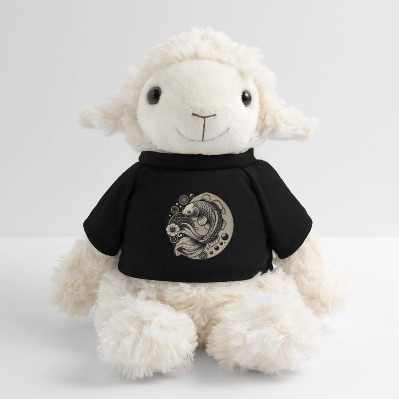 Koi Fish Harmony Design Mouton en peluche Annika MiniFeet®