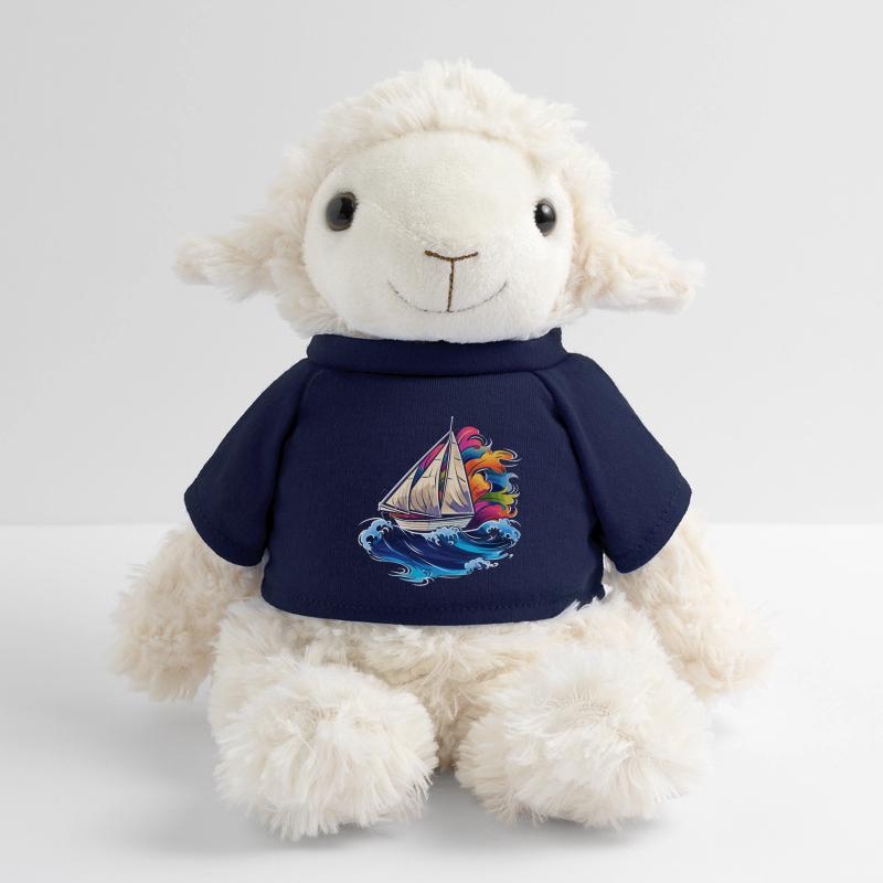 Navigation Synthwave Mouton en peluche Annika MiniFeet®