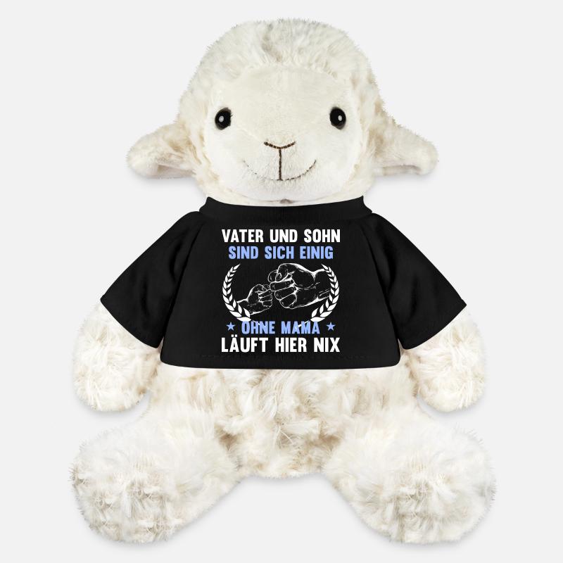 Ohne Mama läuft hier nix - MiniFeet® Schaf Annika - Schwarz