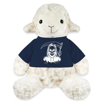 Grim Reaper Skull Design - MiniFeet® Schaf Annika - French Navy - Vorne