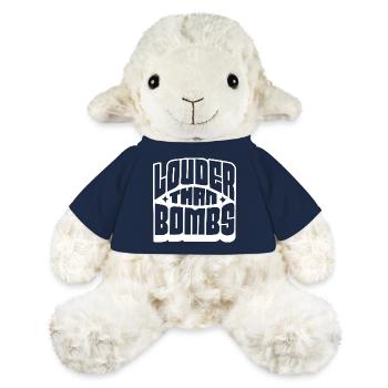 Louder Than Bombs Bold Typography - MiniFeet® Sheep Annika - french navy - Front