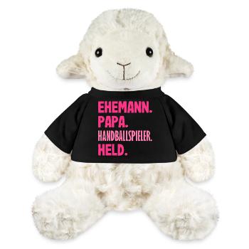 Handball Players Handball Handball Gifts - MiniFeet® Sheep Annika - black - Front