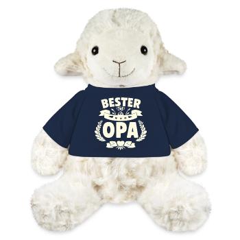 Bester Opa  - MiniFeet® Schaf Annika - French Navy - Vorne