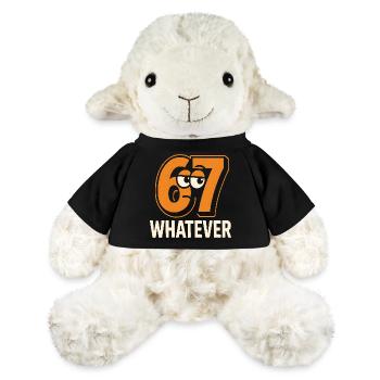 Six Seven Whatever Italian Brainrot Humor Meme  - MiniFeet® Schaf Annika - Schwarz - Vorne