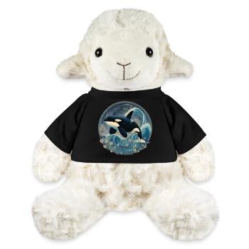 Killer whale - MiniFeet® Sheep Annika - black - Front