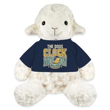Technicien en chenil, assistant en chenil, soins aux animaux - Mouton en peluche Annika MiniFeet® - bleu marine - Devant