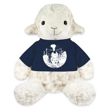Railway Sketch - MiniFeet® Sheep Annika - french navy - Front