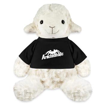 Arachnoholic große haarige Vogelspinne Silhouette - MiniFeet® Schaf Annika - Schwarz - Vorne