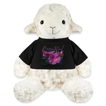 Fleurs Beautiful Cybèle - Mouton en peluche Annika MiniFeet® - noir - Devant