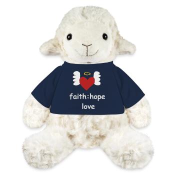 heart wings faith - MiniFeet® Sheep Annika - french navy - Front