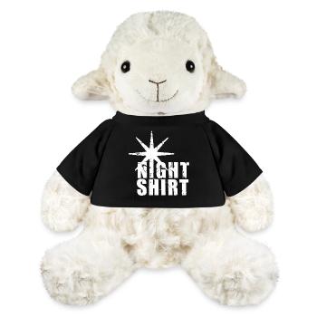 CHEMISE DE NUIT BONNE NUIT ! Look stylé de nuisette d’occasion - Mouton en peluche Annika MiniFeet® - noir - Devant