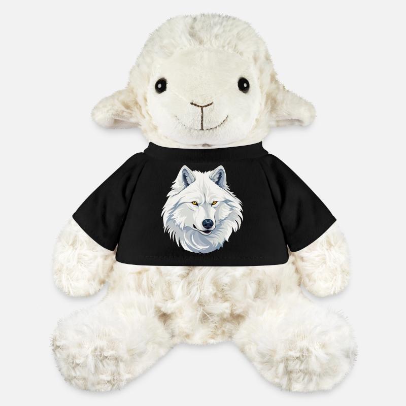 White Wolf - MiniFeet® Sheep Annika - black