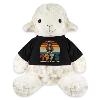 1978 Limited Edition Geburtstag Vintage - MiniFeet® Schaf Annika - Schwarz - Vorne