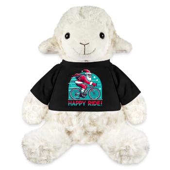 Happy Ride Chrsitmas St. Nicholas on the road bike - MiniFeet® Sheep Annika - black - Front