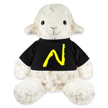 Buchstabe N - MiniFeet® Schaf Annika - Schwarz - Vorne