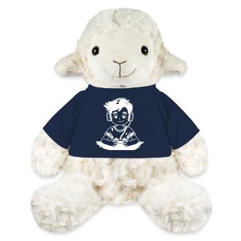 Gaming Boy Sketch - MiniFeet® Sheep Annika - french navy - Front