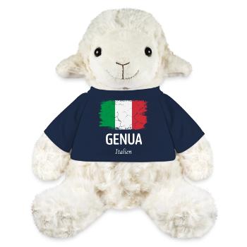 Gênes - Mouton en peluche Annika MiniFeet® - bleu marine - Devant