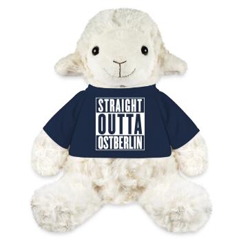 Straight outta Ostberlin (Farbe änderbar) - MiniFeet® Schaf Annika - French Navy - Vorne