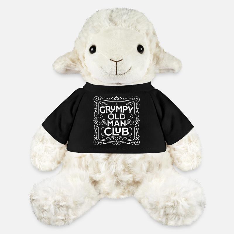Grumpy Old Man Club - MiniFeet® Schaf Annika - Schwarz