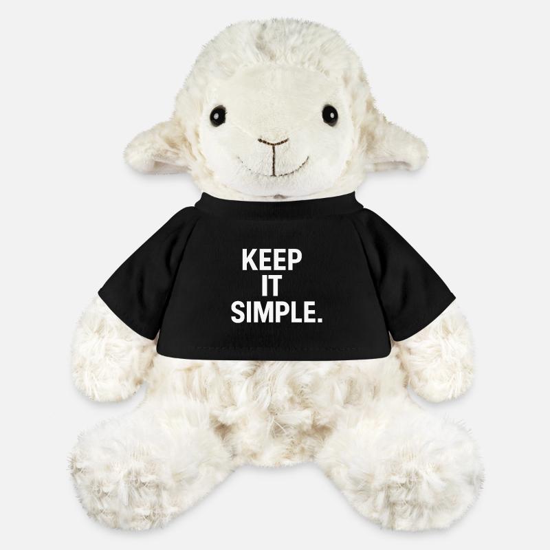 Keep It Simple Minimalist Statement - MiniFeet® Sheep Annika - black