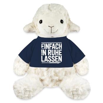 Einfach in Ruhe lassen Typo - MiniFeet® Schaf Annika - French Navy - Vorne