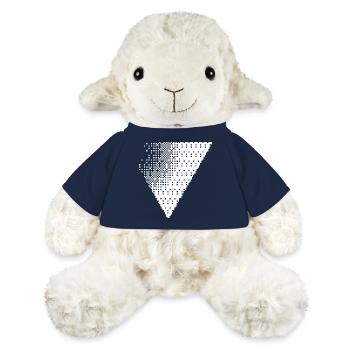 Geometric Dotted Triangle Fade - MiniFeet® Sheep Annika - french navy - Front