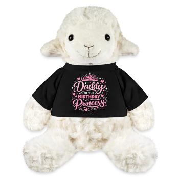 Daddy Of The Birthday Princess Vater Geburtstag De - MiniFeet® Schaf Annika - Schwarz - Vorne
