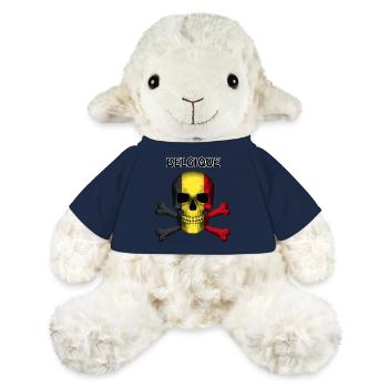 Skull Jolly Roger Pirate Flag Belgique R6Z - MiniFeet® Sheep Annika - french navy - Front