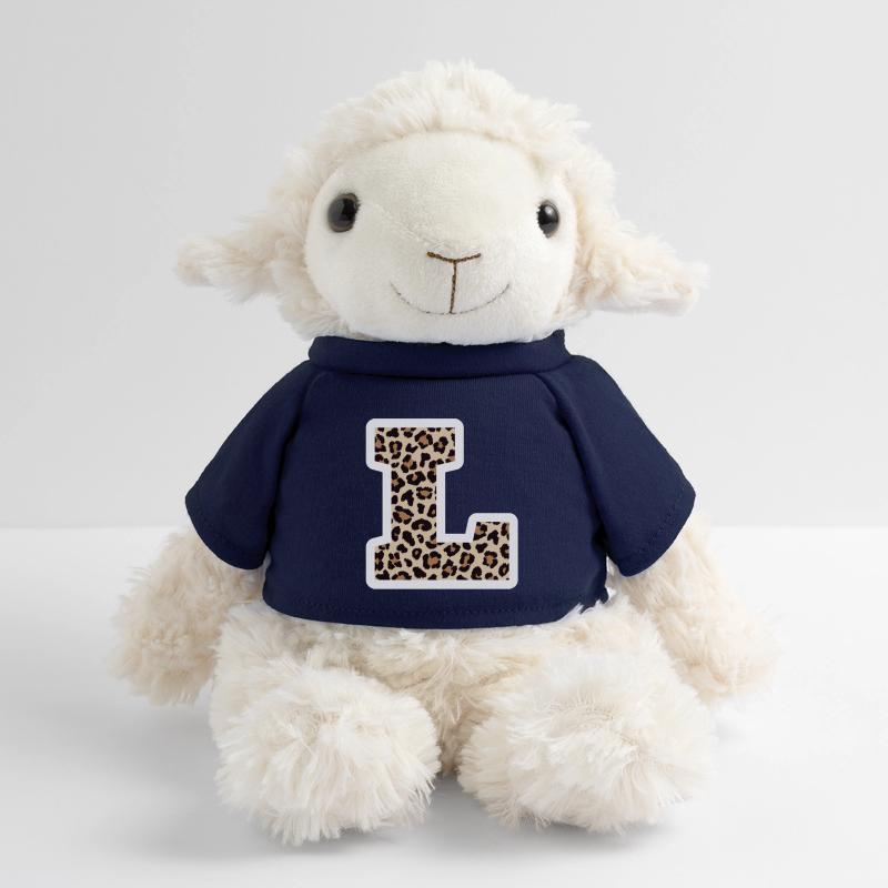 letter L leopard print - birthday gift idea MiniFeet® Sheep Annika