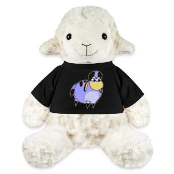 Mouton Wolly Blaui - Mouton en peluche Annika MiniFeet® - noir - Devant
