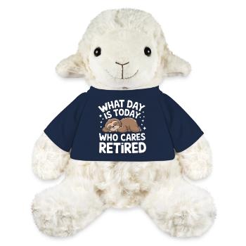 Rentner Ruhestand Rente Pensionierung - MiniFeet® Schaf Annika - French Navy - Vorne