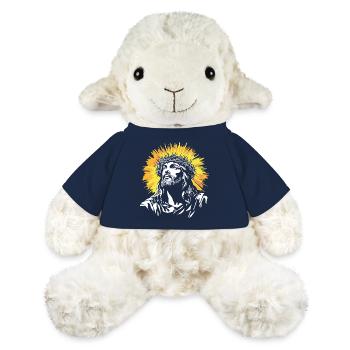 Holy Jesus Christ motif - MiniFeet® Sheep Annika - french navy - Front