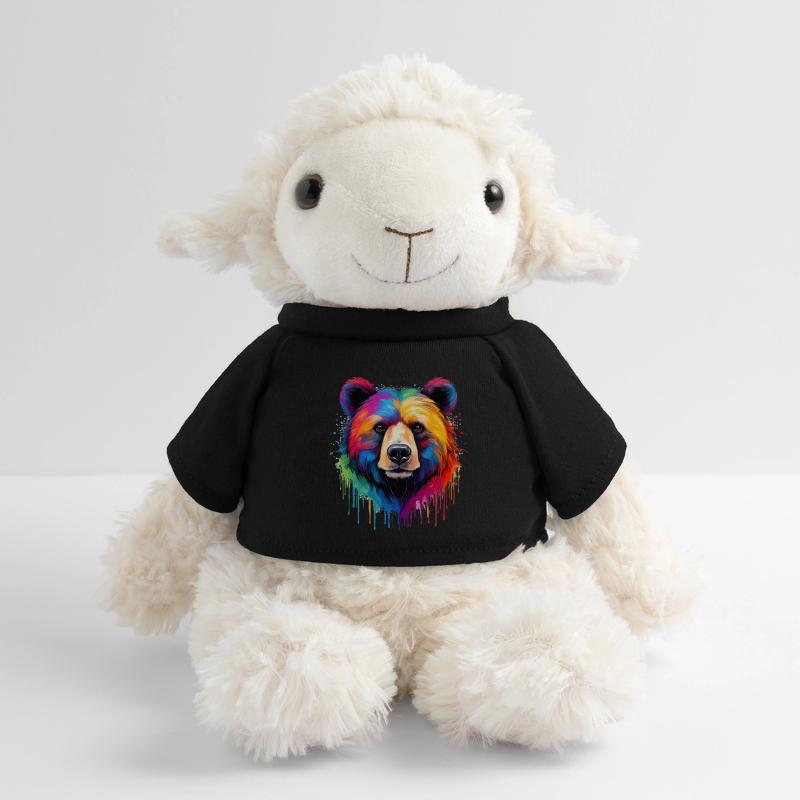 Bär in Regenbogenfarben MiniFeet® Schaf Annika