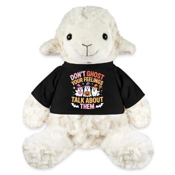 Ne fantômez pas vos sentiments - Mouton en peluche Annika MiniFeet® - noir - Devant